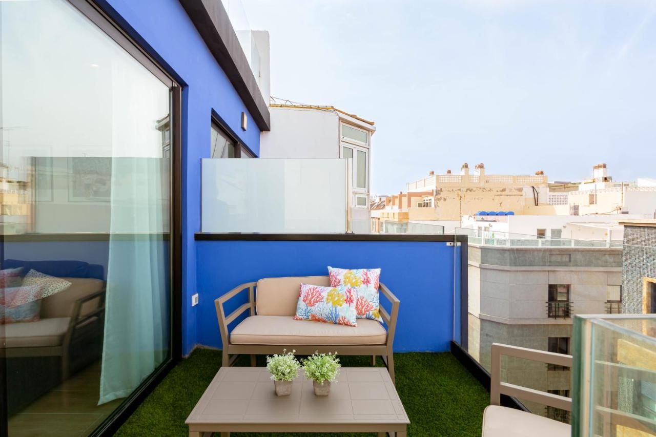 라스팔마스 Luxury Penthouse With Jacuzzi La Strada 아파트 외부 사진